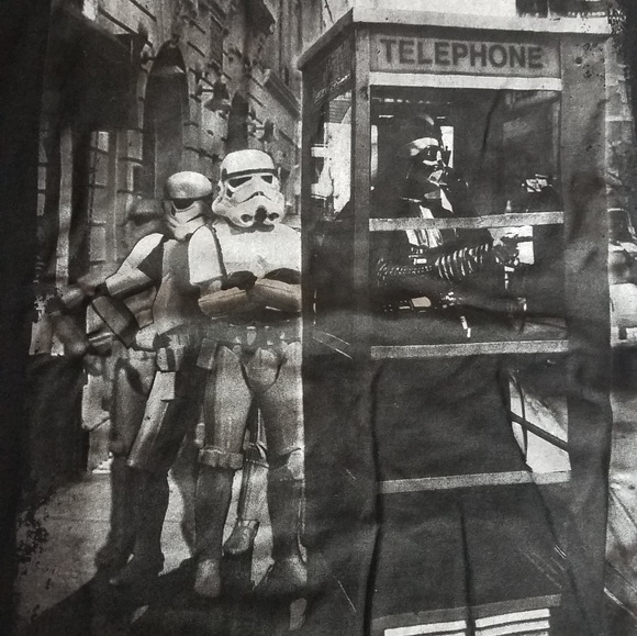 Star Wars Darth Vader Storm Troopers T-Shirt - Picture 2 of 3